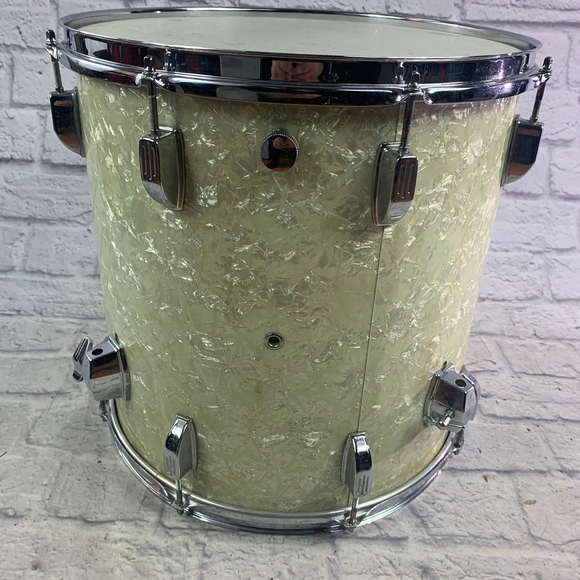 Unknown WMP 16 Floor Tom - White Marine Pearl