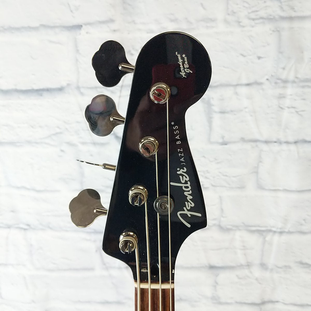 Fender Aerodyne J Bass 4 String Jazz Bass Guitar - Black MIJ
