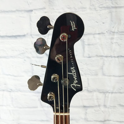 Fender Aerodyne J Bass 4 String Jazz Bass Guitar - Black MIJ
