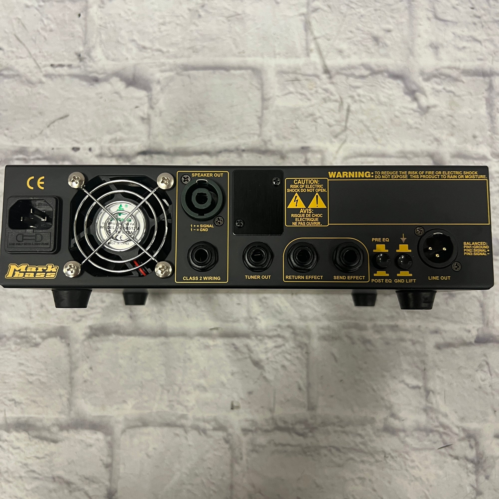 MarkBass Little Mark Tube 800 Bass Head