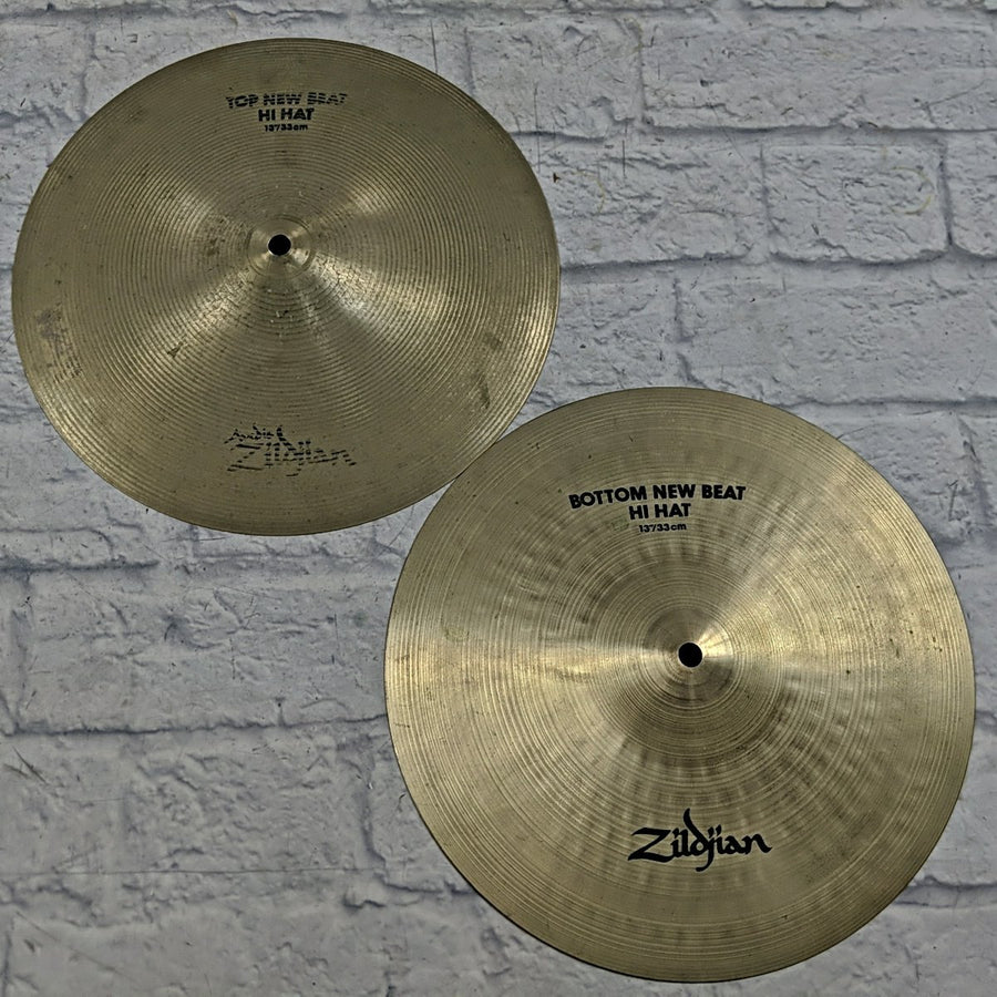 Zildjian 13 New Beat Hi Hat Cymbal Pair Hi Hats