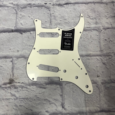 Fender Player Series Stratocaster Pickguard 3 Ply White