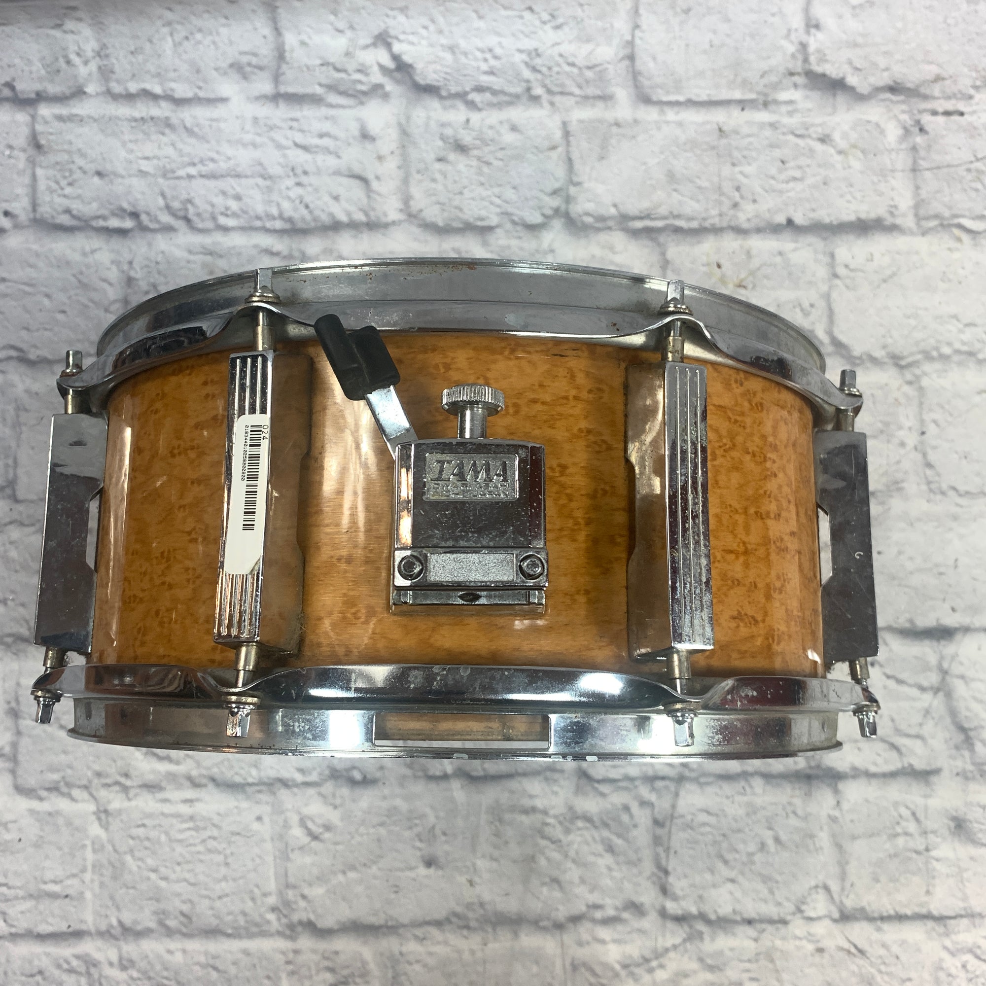 Tama Artwood Soprano Gravure Amber 13 x 6.5 Japanese Snare Drum