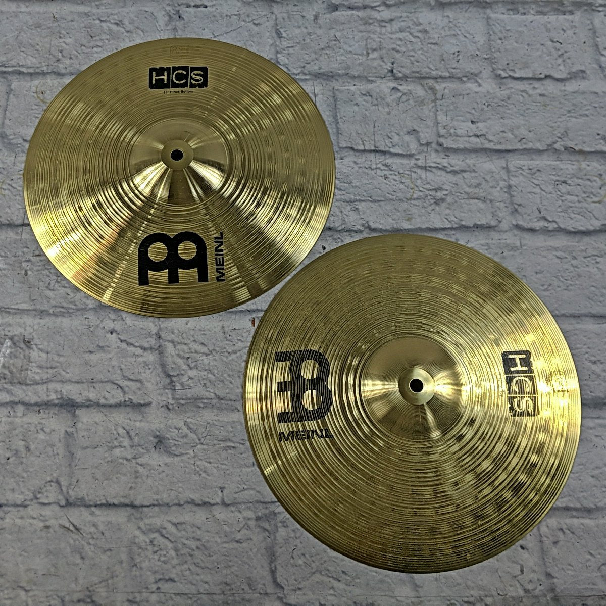 Meinl 13 HCS Hi Hat Cymbal Pair