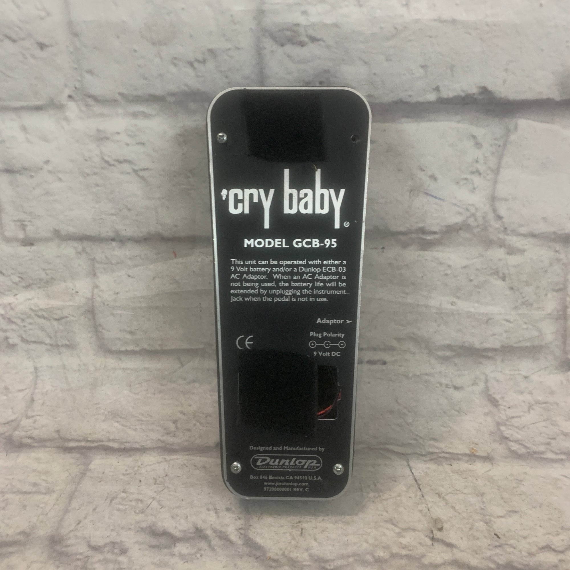 Dunlop Crybaby Standard GCB95 Wah Pedal