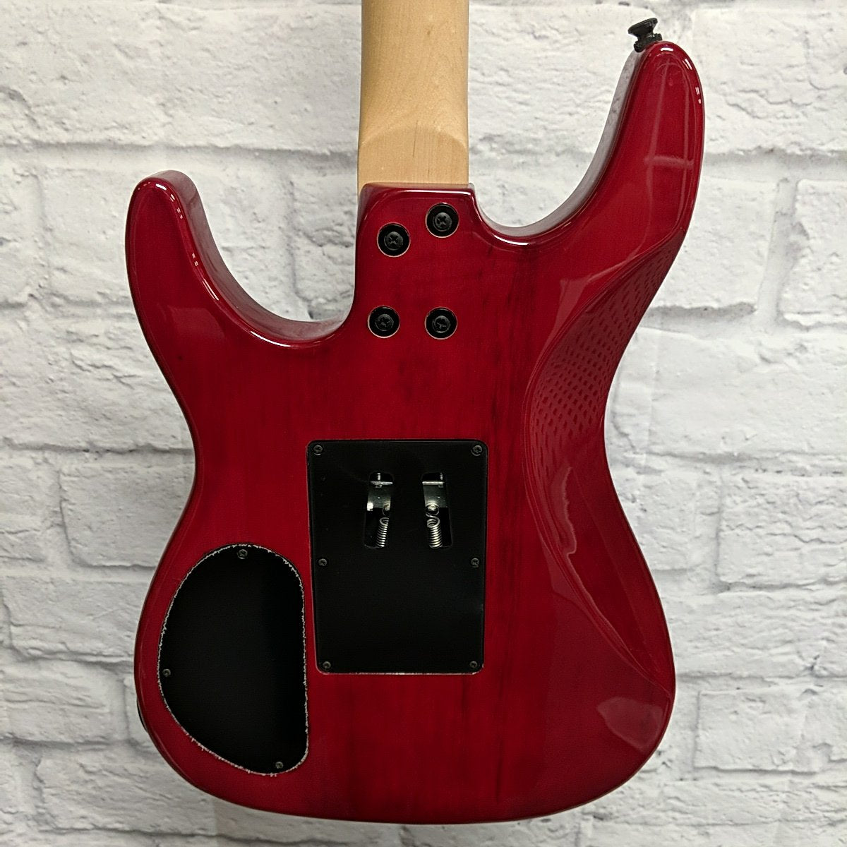 Dean Vendetta 1.0 Floyd Rose Trans Red Electric Guitar