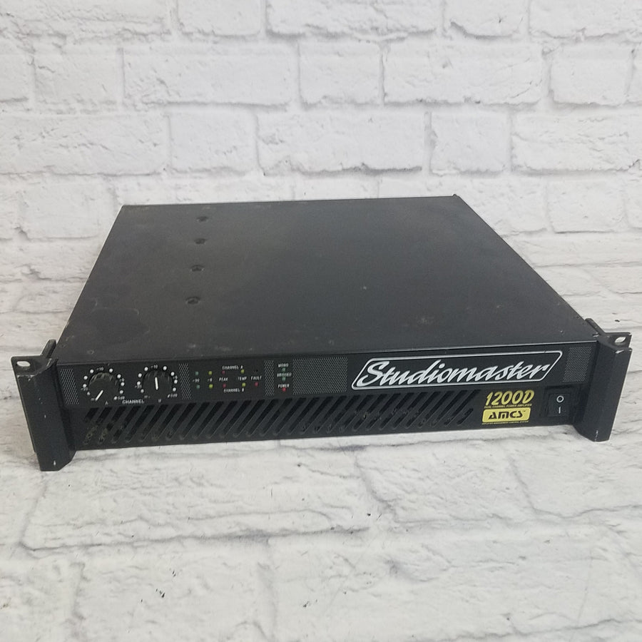 Studiomaster 1200D Power Amp OUTPUT A OUT