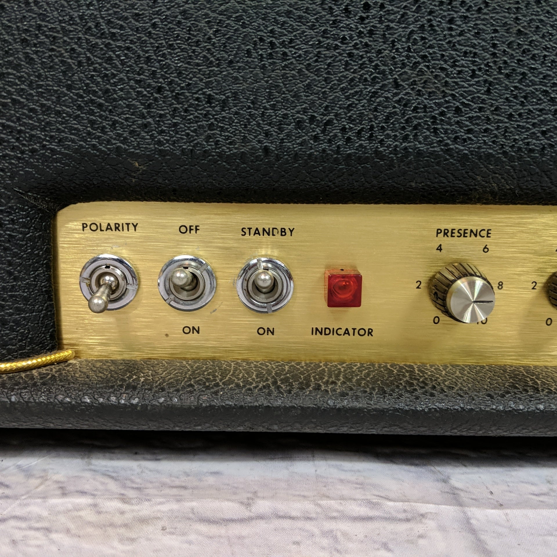 Marshall Super Lead 100 1973 Guitar Head with road case