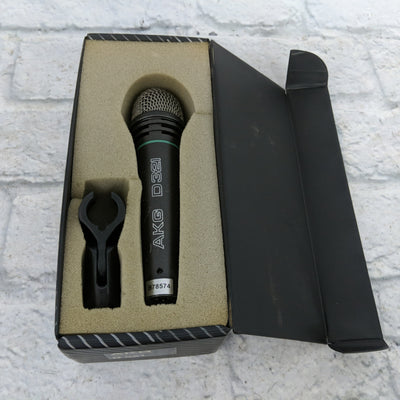 Vintage 1980s AKG D321 with Box and Clip