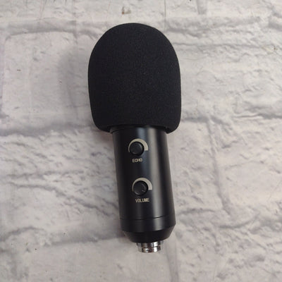 Unknown Condenser Microphone with Shock Mount and Flex Arm Stand