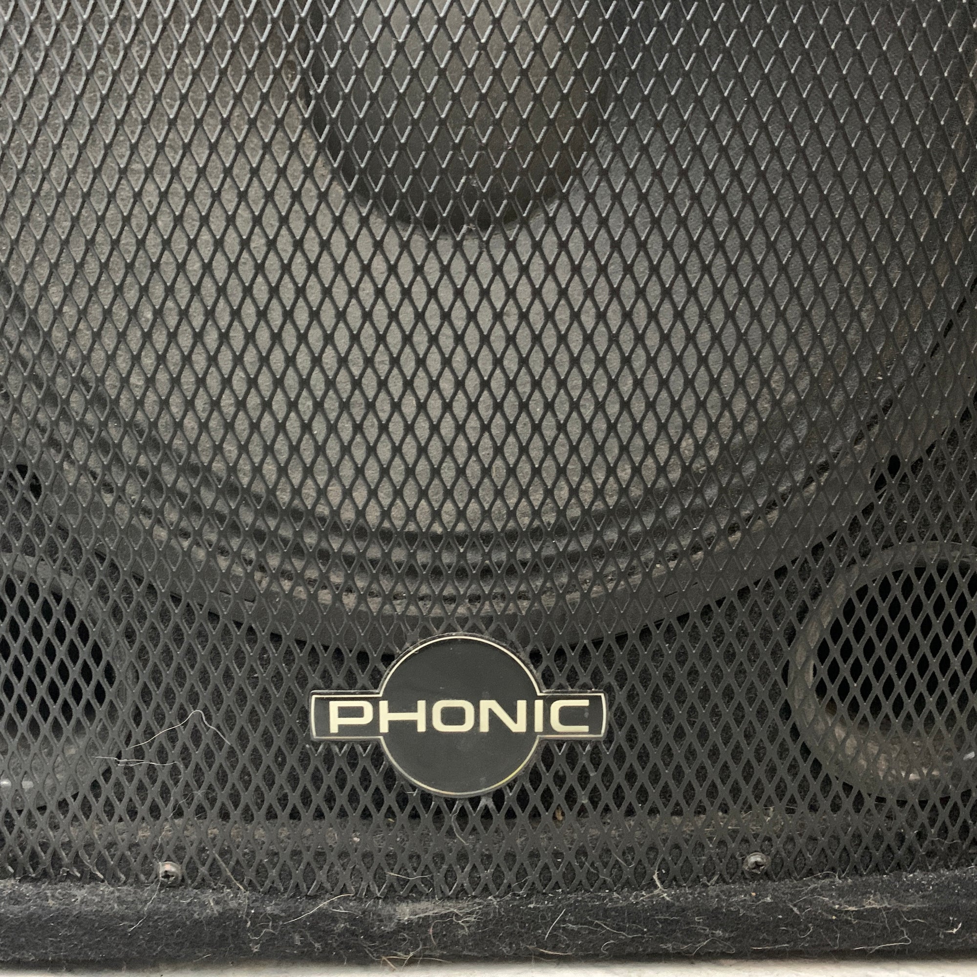 Phonic S715 Pair 15" 8ohm 2-Way Wedge Speakers Stage / Floor
