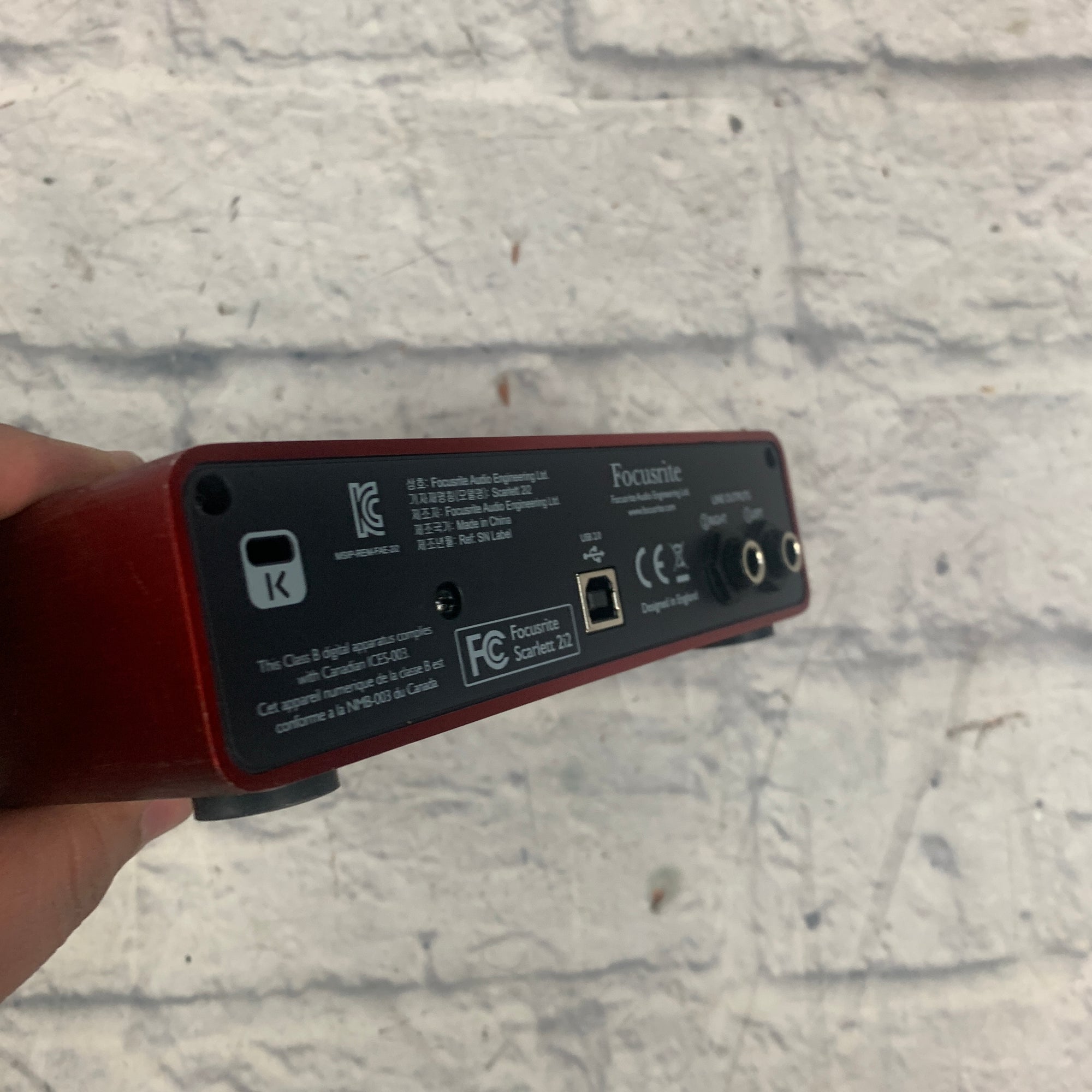Focusrite Scarlett 2i2 USB Audio Interface