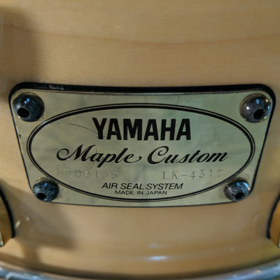 Yamaha Maple Custom Snare Drum 5x14 Made in Japan