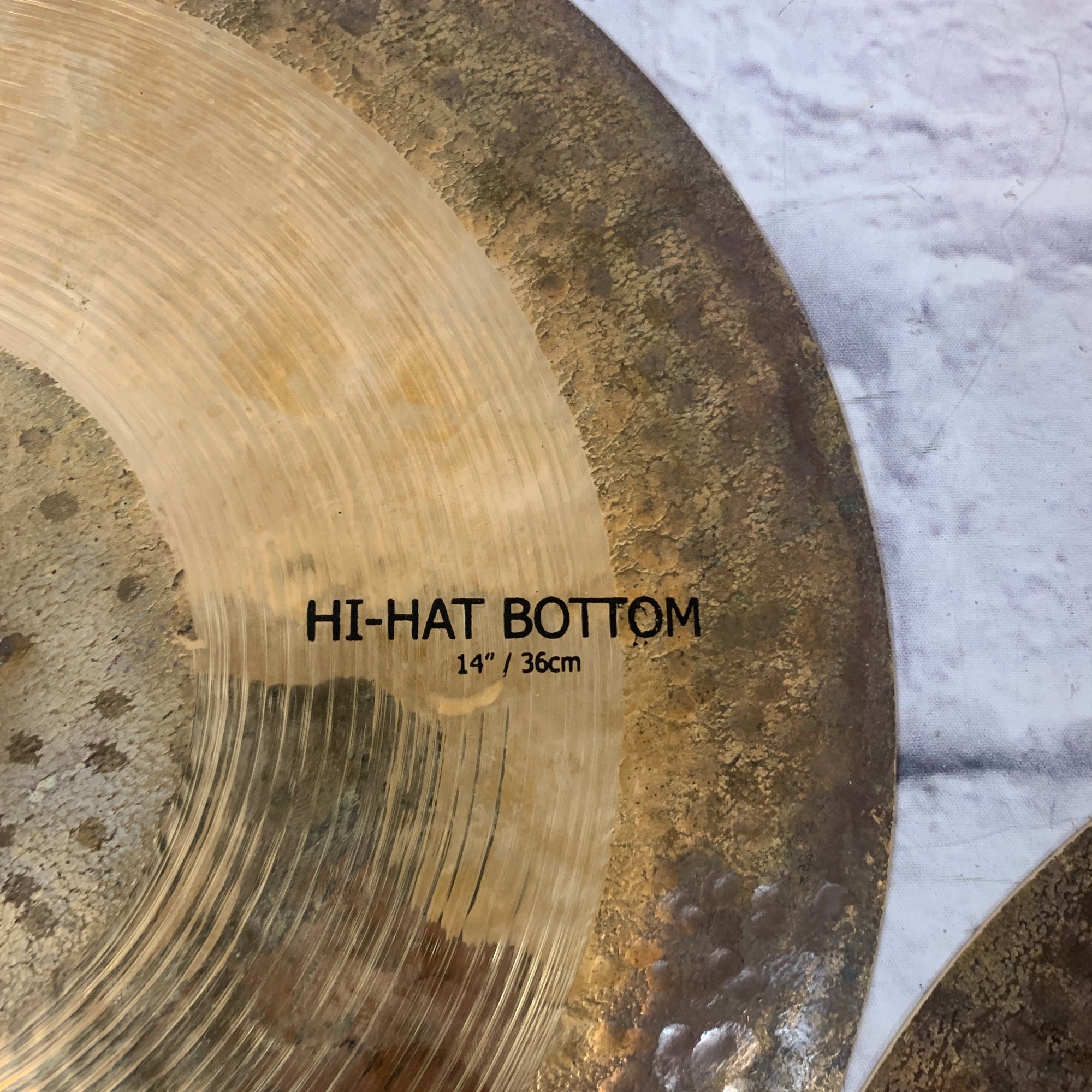 Diril Soli 14" Hi Hats CRACKED Hi Hats
