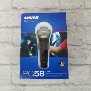 Shure PG58 1/4 Dynamic Microphone