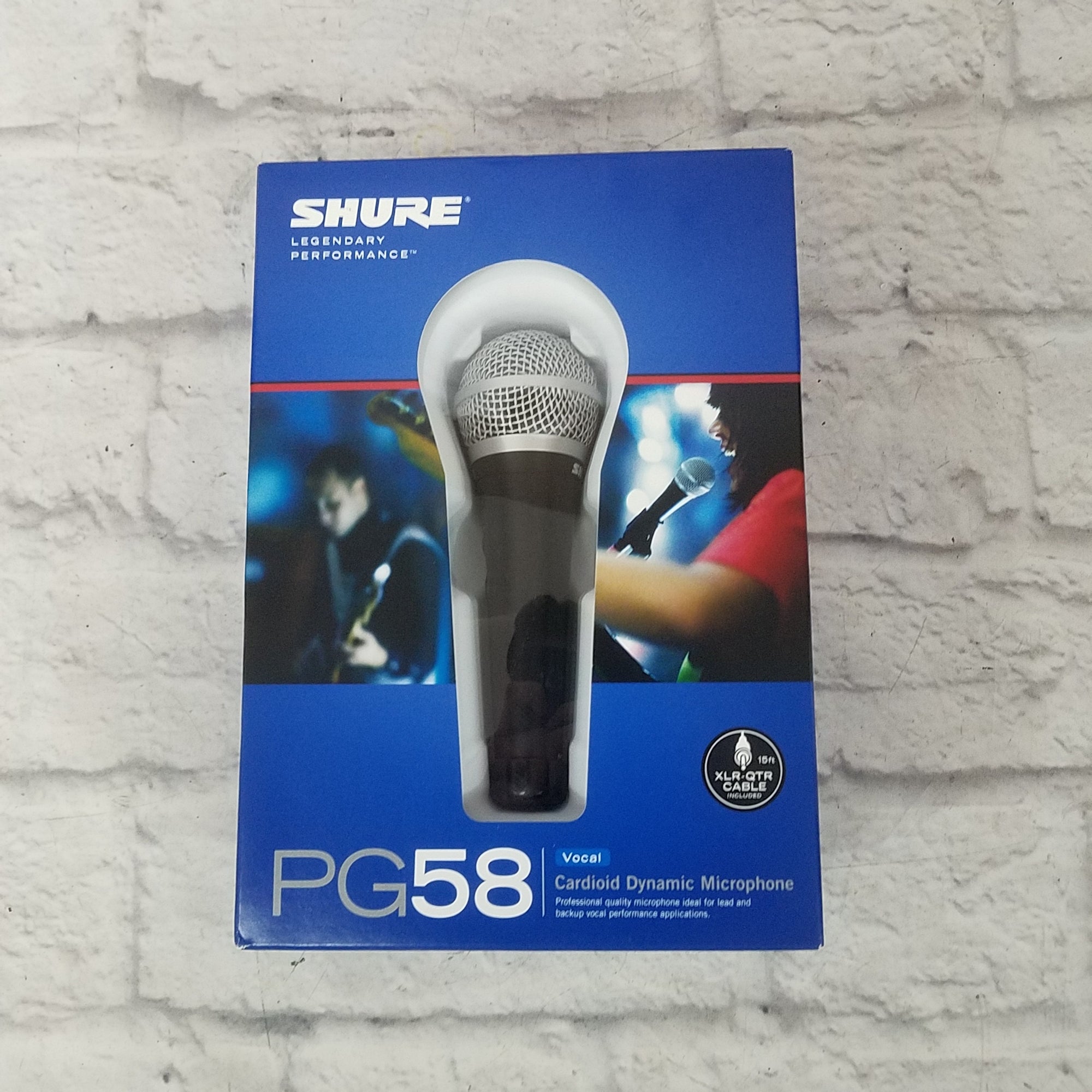 Shure PG58 1/4 Dynamic Microphone