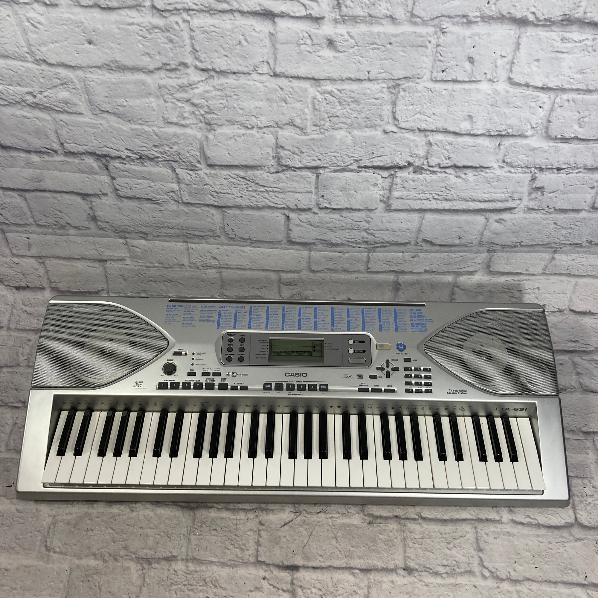 Casio CTK-691 No Power Supply Evolution Music