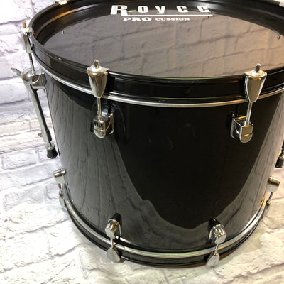 Royce Pro 16x22 Black Bass Drum