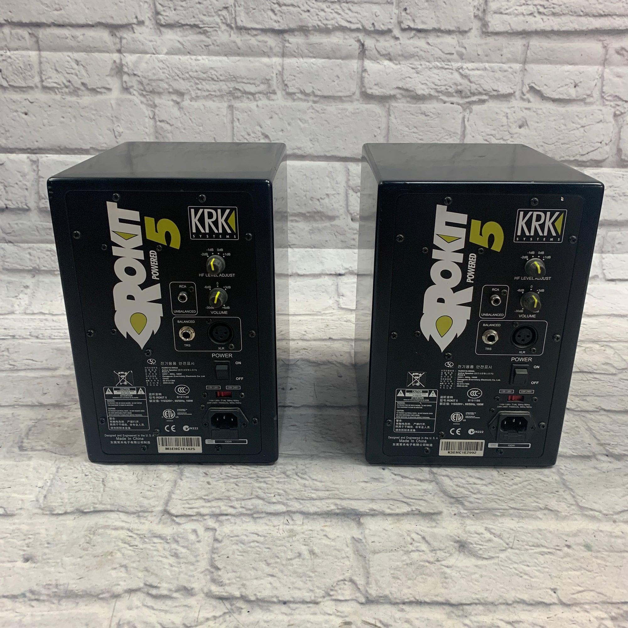 KRk Rokit 5 Powered Active Studio Monitor Pair