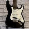 Squier Strat Affinity Series Electric Guitar Black w/ Seymour Duncan Pickup