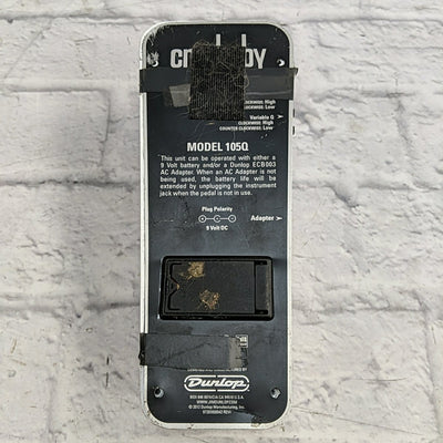Dunlop Crybaby 105q Bass Wah Wah Pedal AS IS