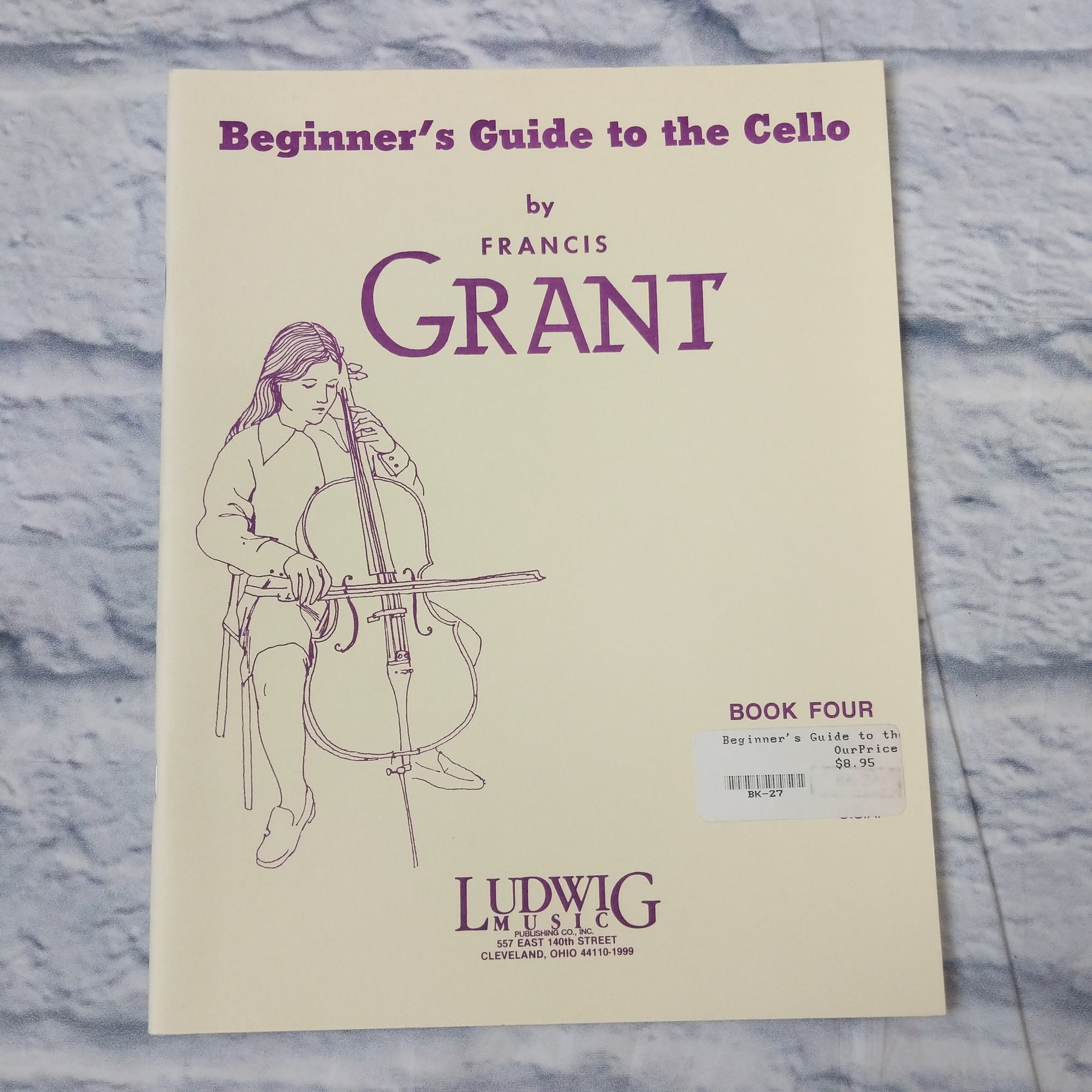 Beginner's Guide to the cello by Francis Grant book 4