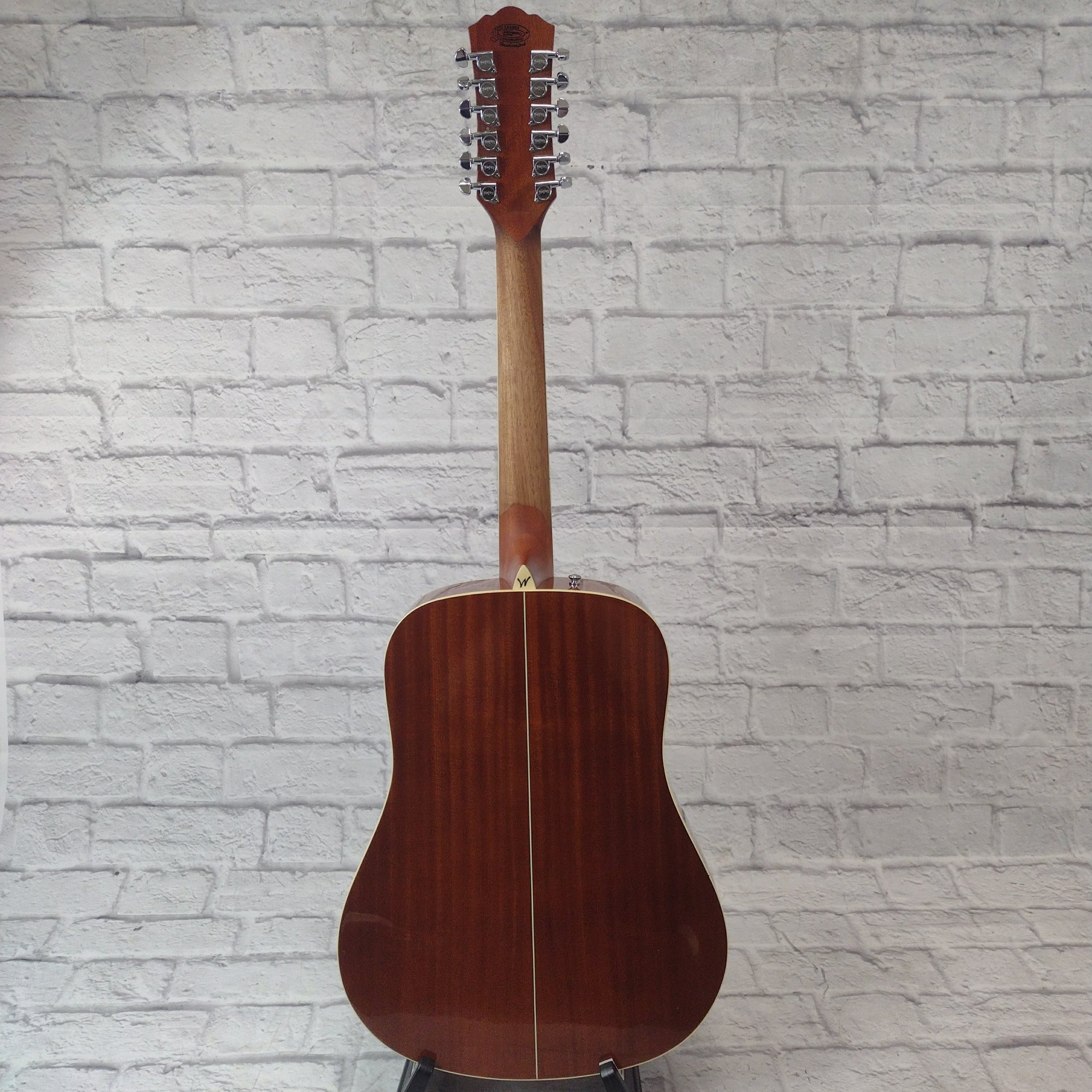 Washburn WD10S12 Dreadnaught 12 String Acoustic Guitar Natural