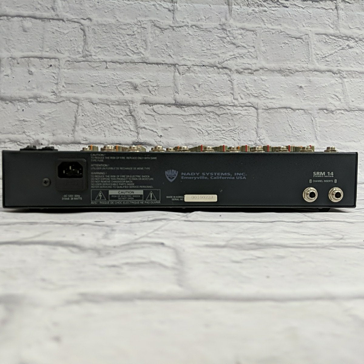 Nady SRM14 Passive Mixer with Case
