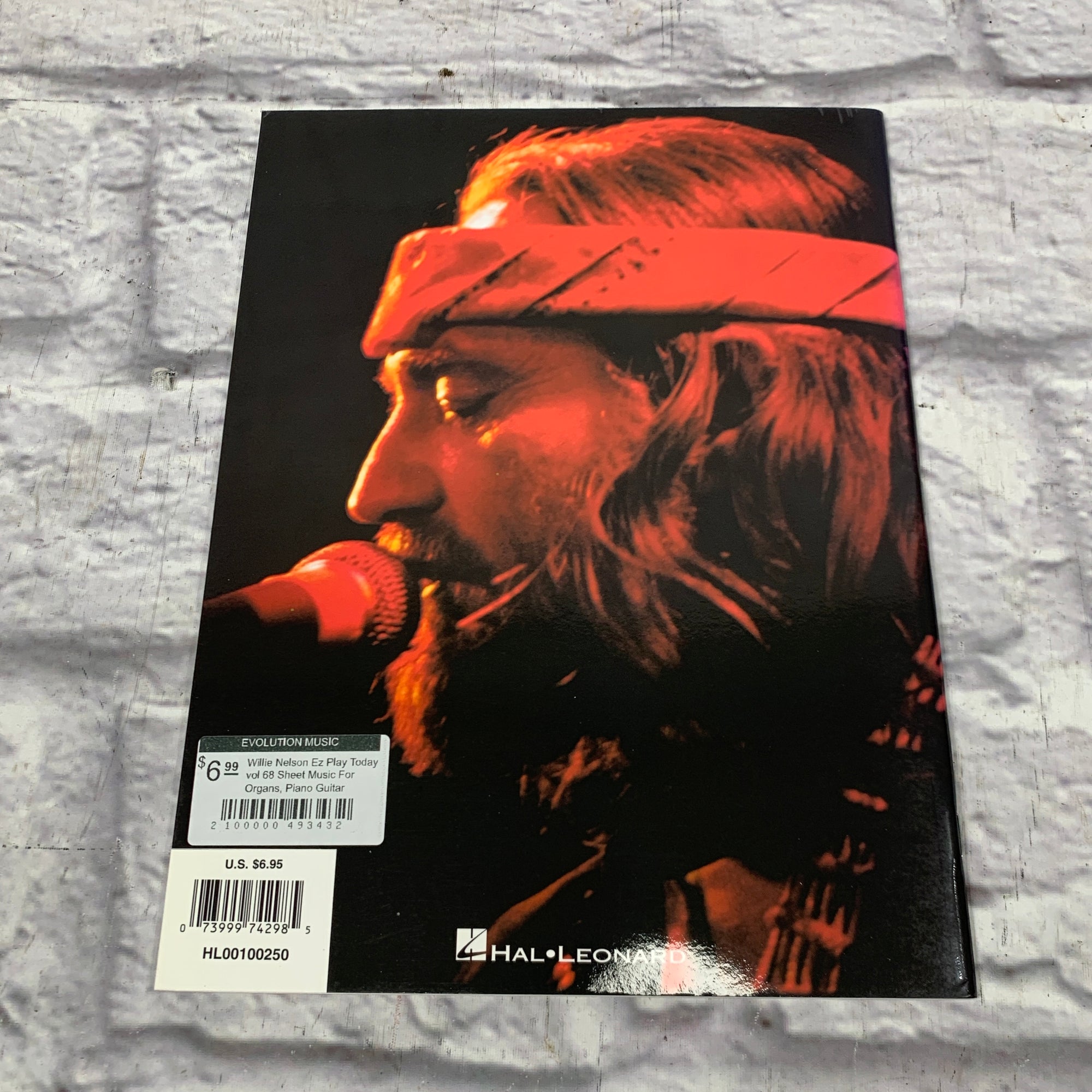 Willie Nelson Ez Play Today vol 68 Sheet Music For Organs, Piano Guitar