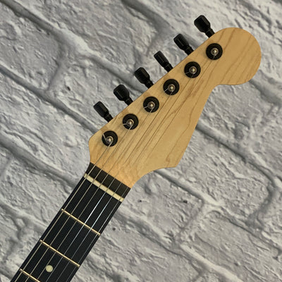 R&R Custom Handmade Strat Cherry Burst with USA Kahler