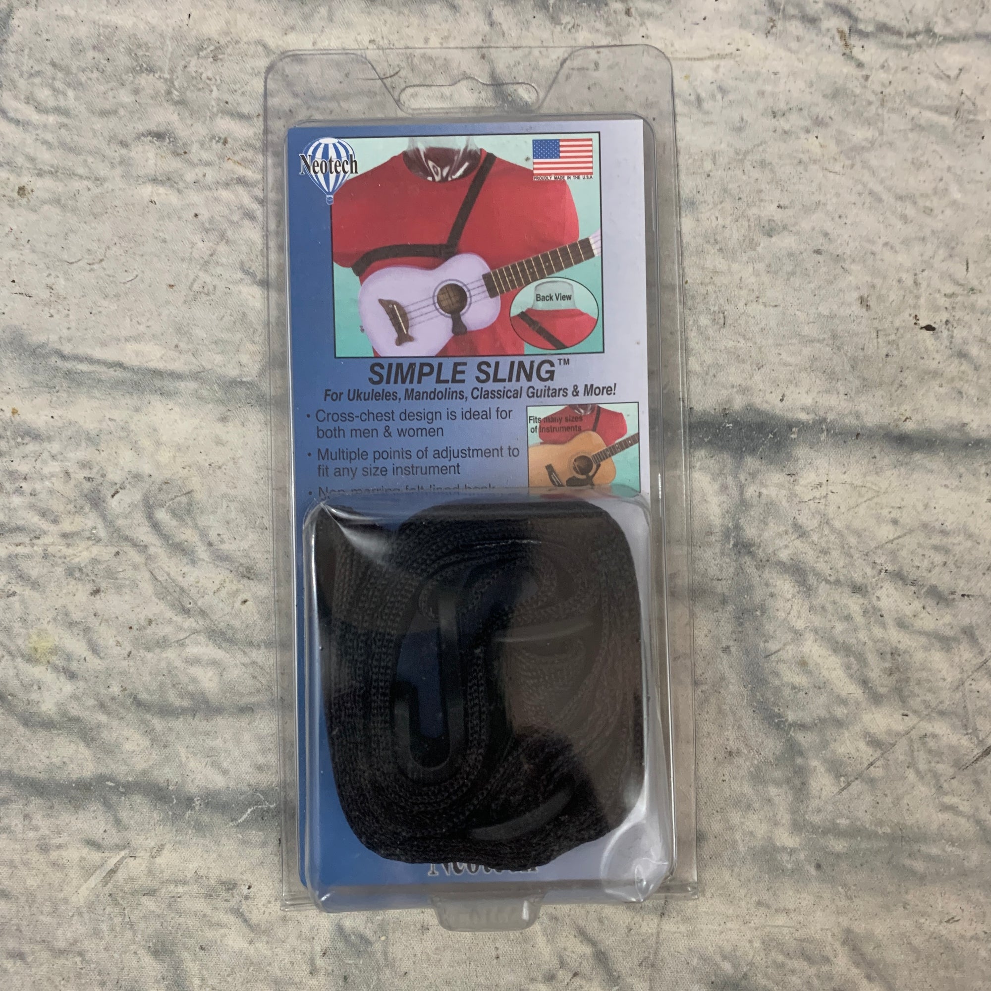 Neotech Simple Sling Ukulele Mandolin Classical Guitar Strap