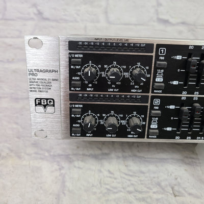 Behringer Ultragraph Pro FBQ3102HD 31-Band Stereo Graphic EQ