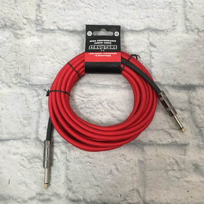 Strukture SC186RD 18.6ft Instrument Cable Woven - Red