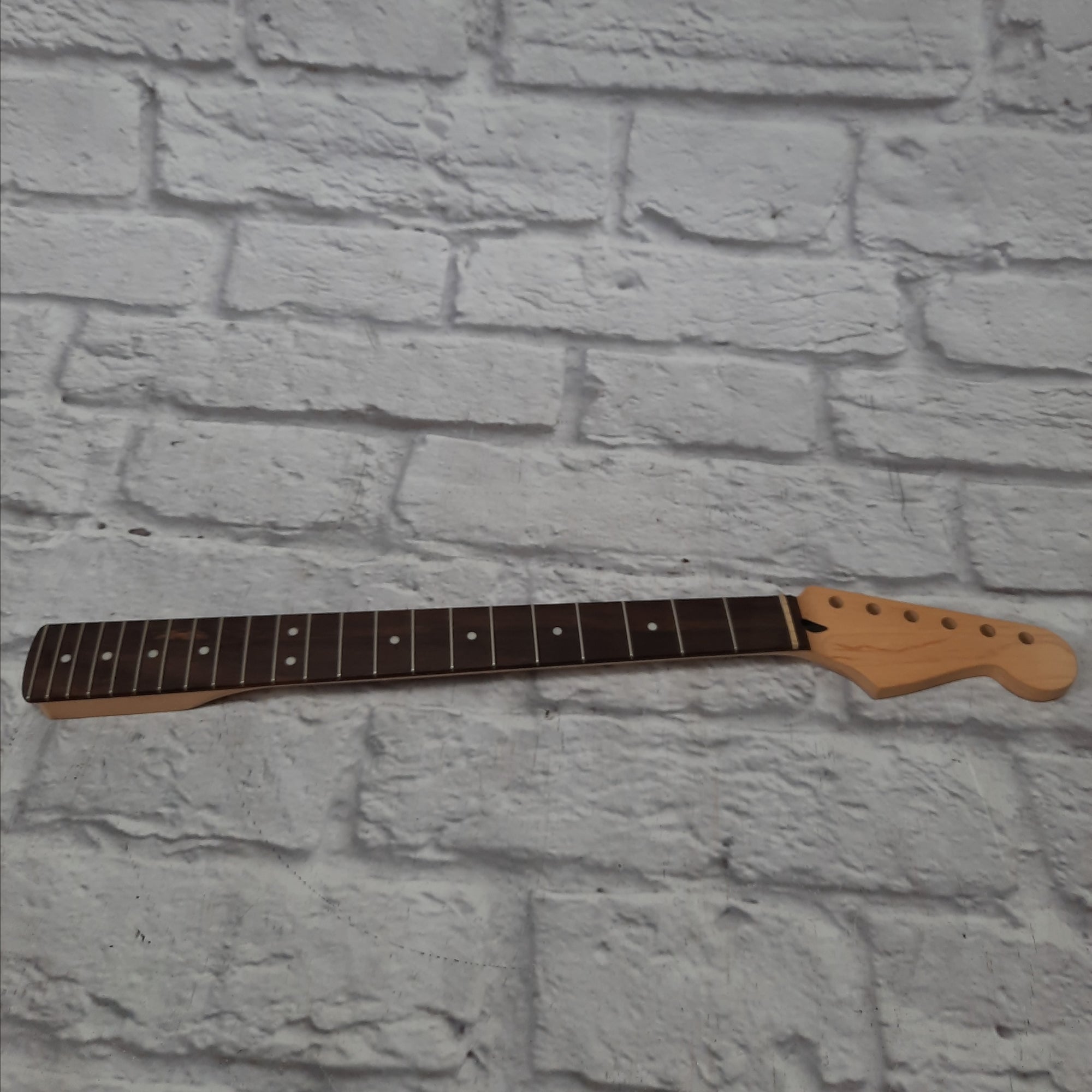 WD Licensed By Fender Replacement 22 Fret Stratocaster Neck with top nut