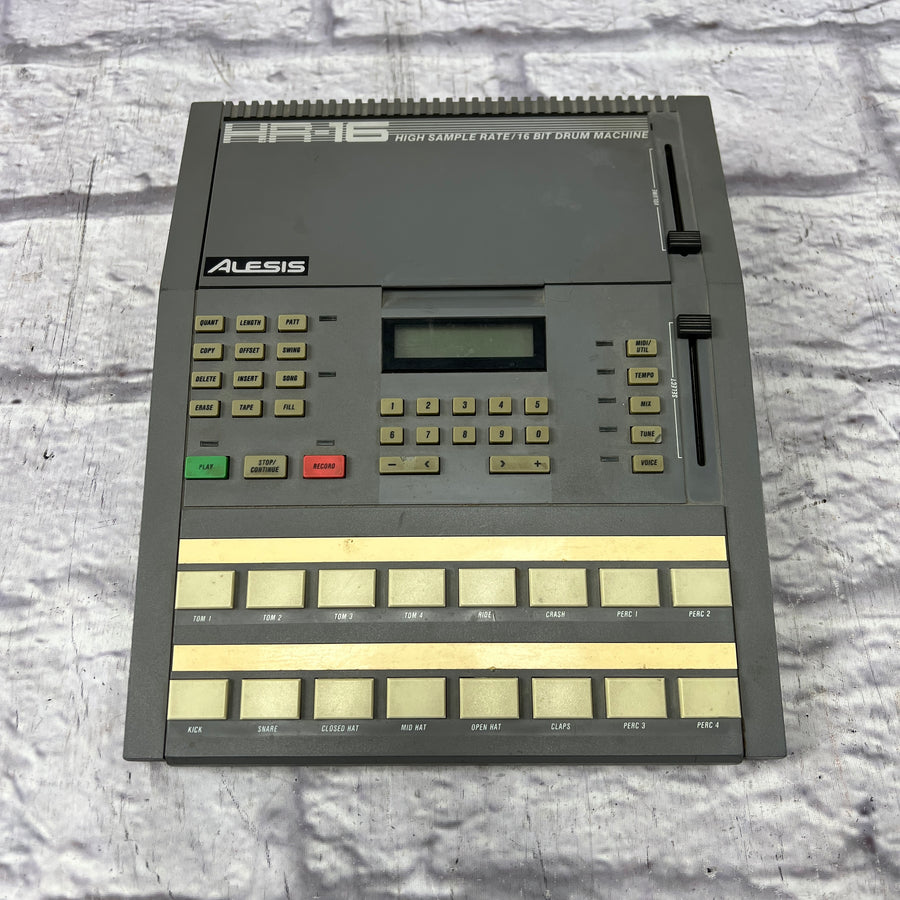 Alesis HR-16 Electric Drum Machine AS IS