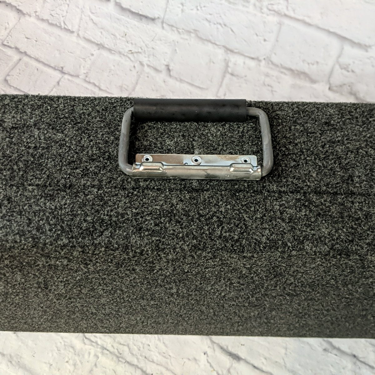 Cadence Open Foam Gray Carpeted Electric Guitar Hard Case