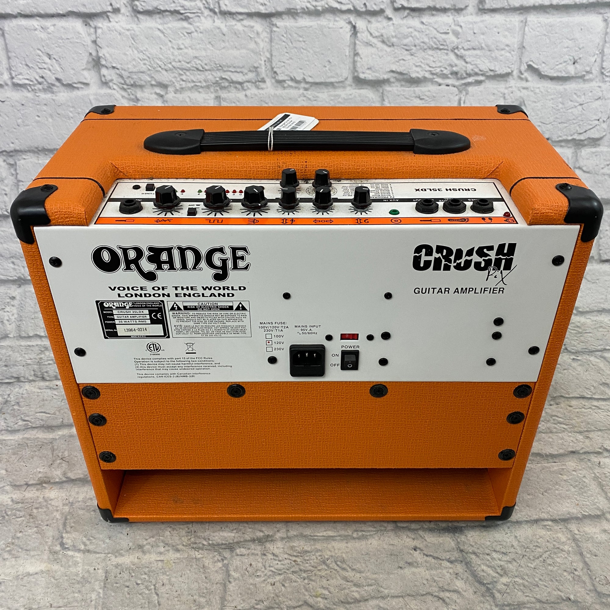 Orange Crush Pix 35LDX Guitar Combo Amp - Evolution Music