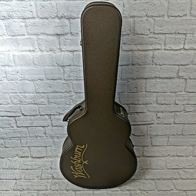Washburn WJ40SCE Jumbo Acoustic Guitar With Hardshell Case