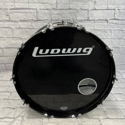 Ludwig Blue and Olive Kick Drum Black Oyster 22x15" Bass Drum