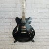 Hofner Contemporary Verythin Semi-Hollow Guitar Black