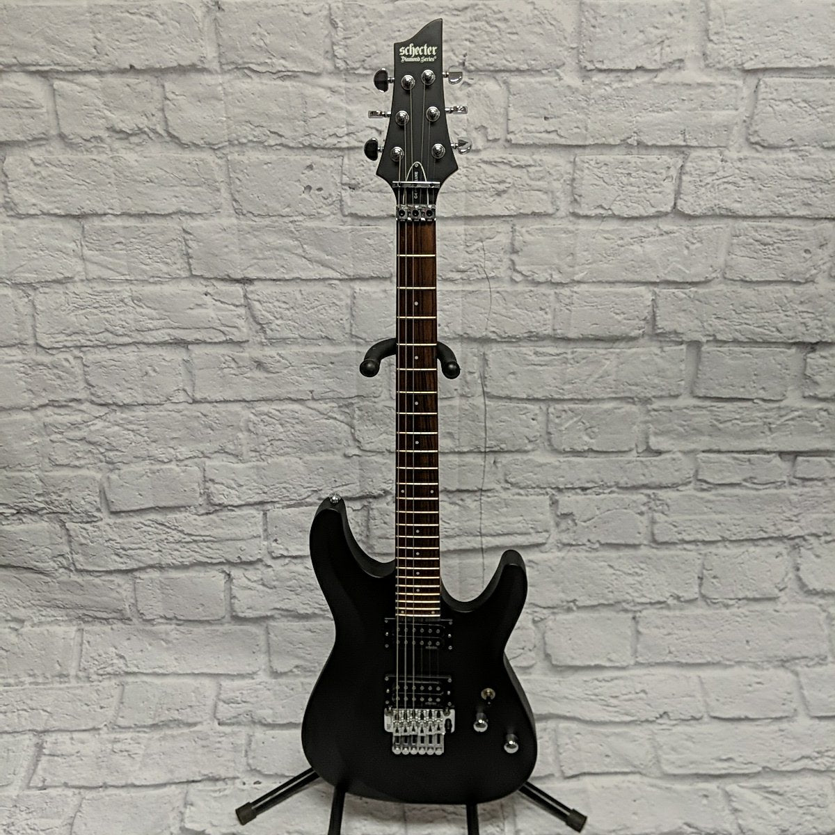 Schecter C-6 FR Deluxe w/ Floyd Rose Satin Black