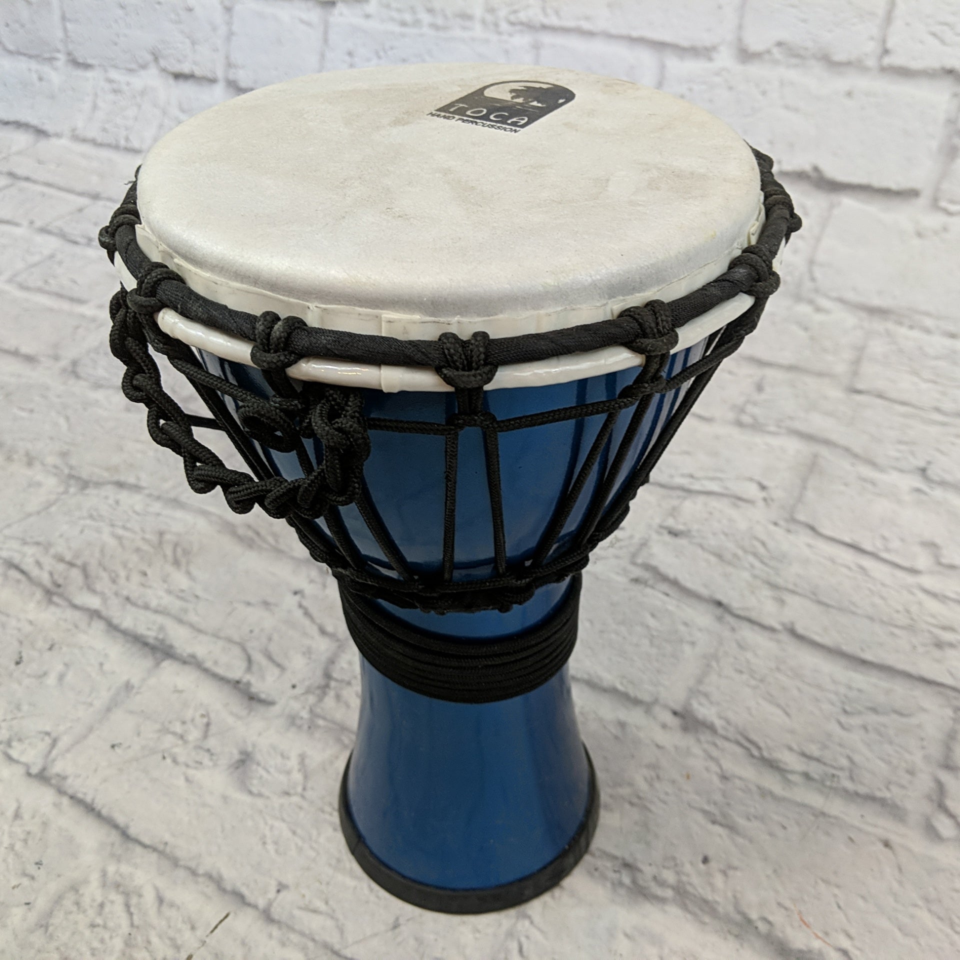 Toca TFCDJ-7MB Freestyle Colorsound 7-Inch Djembe - Metallic Indigo