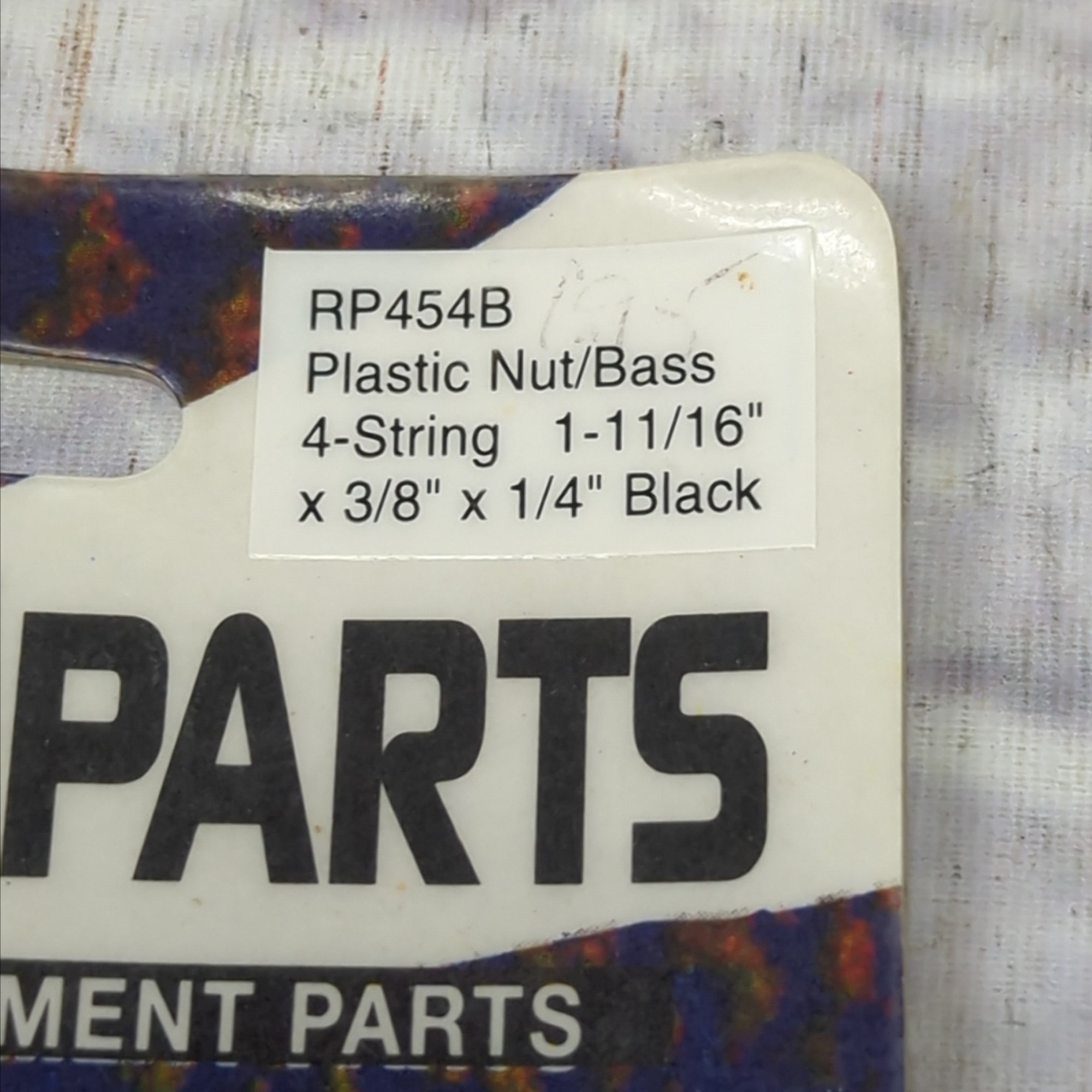 Retro Parts Bass Electric Nut - Black
