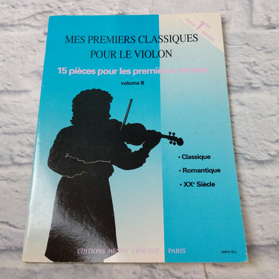 Mes Premiers Classiques For Violin Volume B
