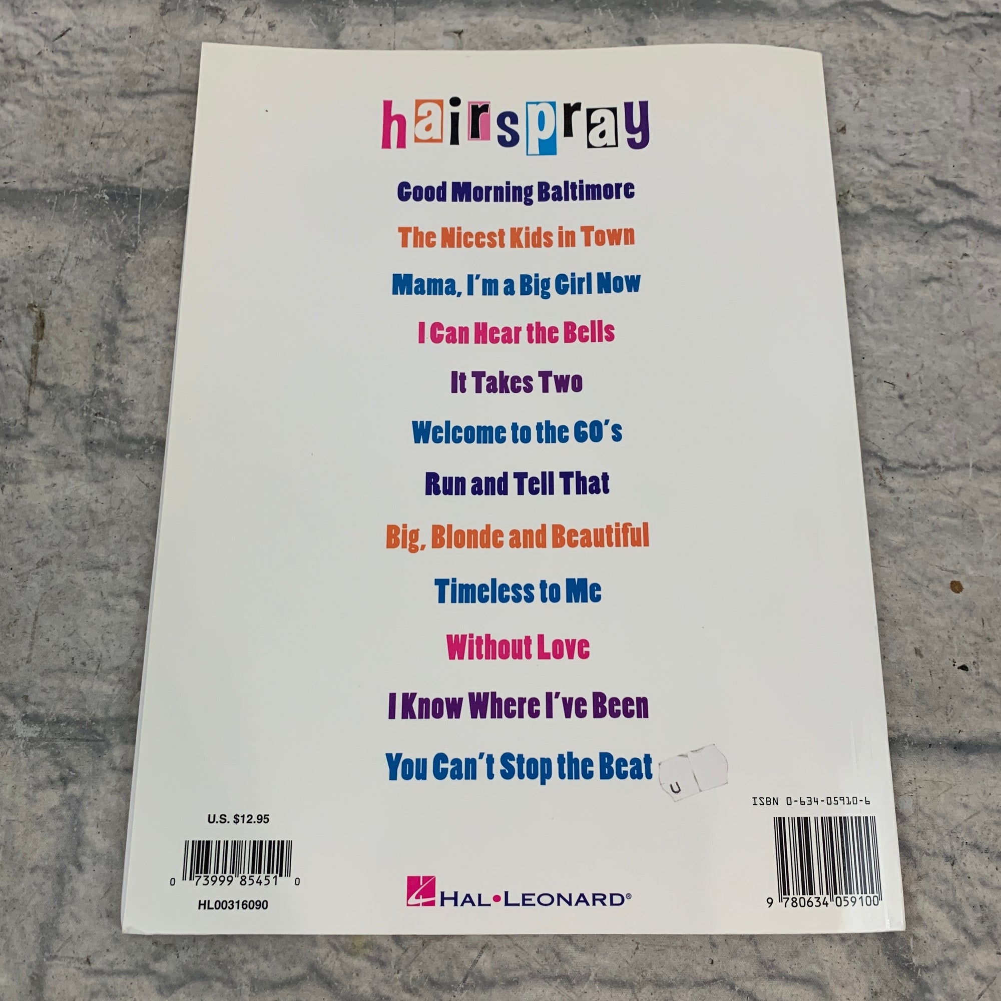 Hairspray Piano Selections