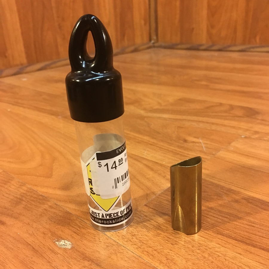 Rock Slide (Medium Brass) Guitar Slide
