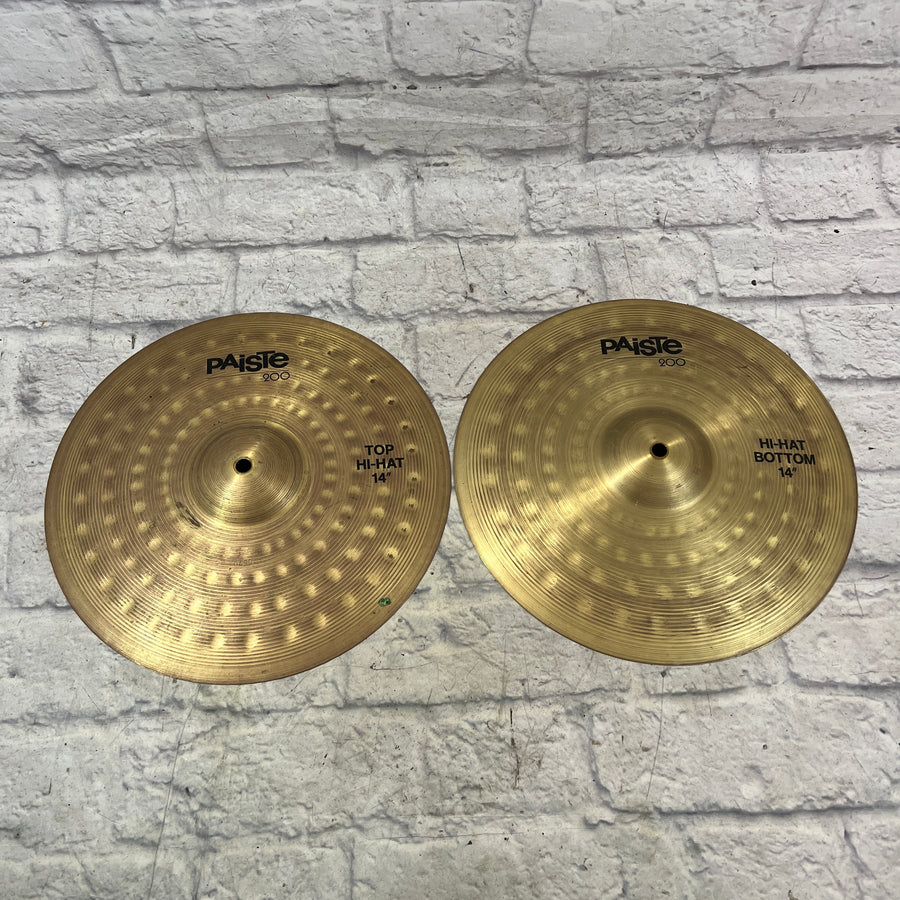 Paiste 14" 200 Hi-Hat Cymbals