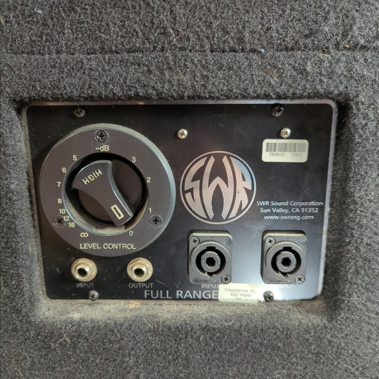 SWR 400W Bass Cab