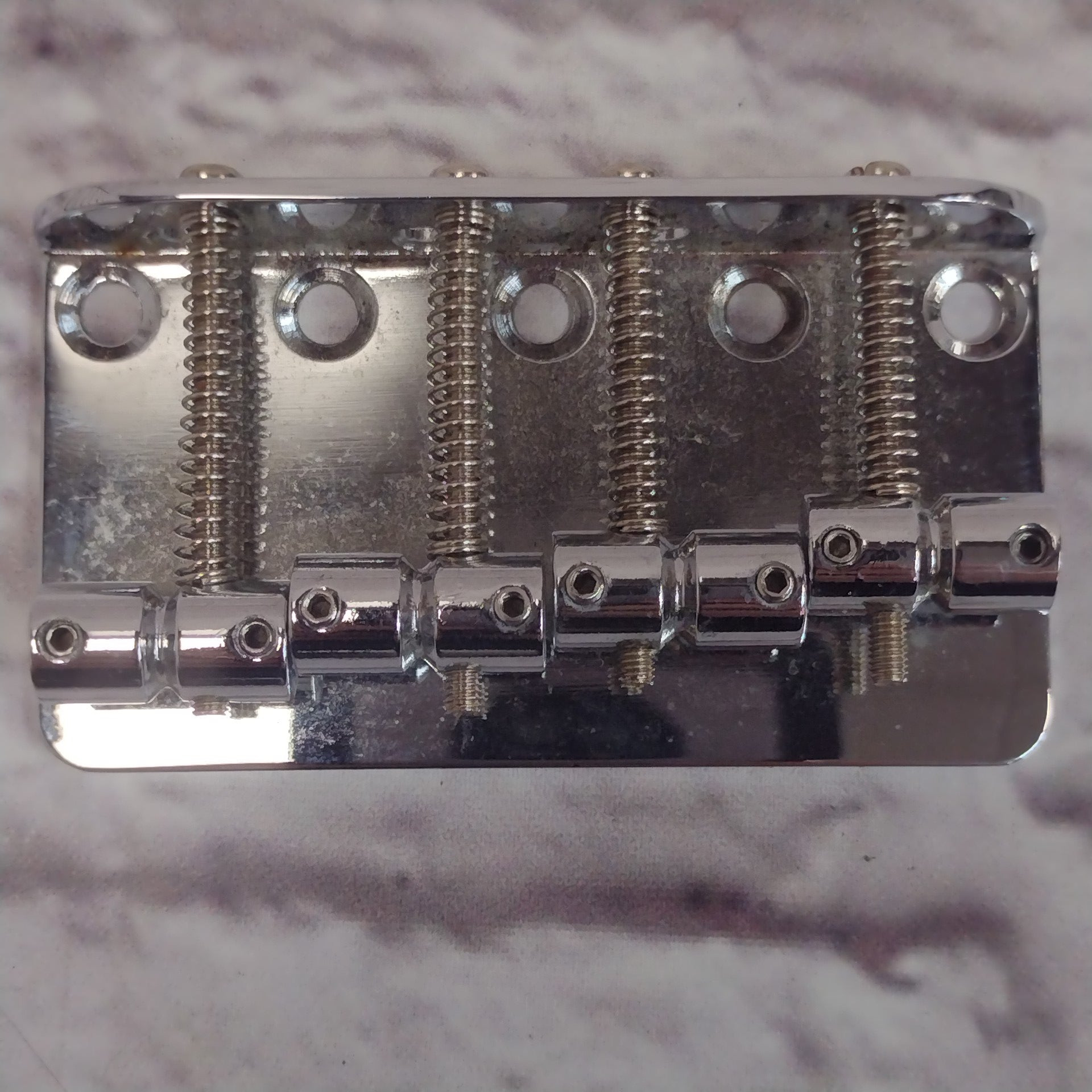 mlaval 4 String Bass Bridge with Mounting Screws