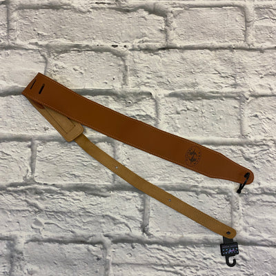 D'Addario Basic 2.5" Leather Guitar Strap